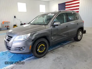 2011 Volkswagen Tiguan SE with VIN WVGBV7AXXBW544449, listed as a Copart auction lot 54678055 with 159,243 mi miles and Salvage Title. Bid and sale history available at DreamBid. Image 1.