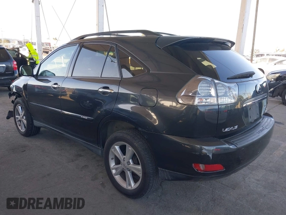 2008 Lexus RX 400h with VIN JTJHW31U282050450, listed as a IAAI auction lot 41932848 with 172,838 mi miles and . Bid and sale history available at DreamBid. Image 3.