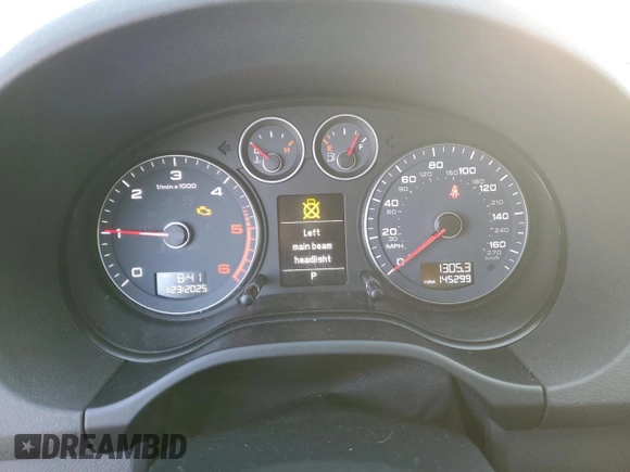 2011 Audi A3 2.0 TDI Premium with VIN WAUBJAFM8BA021078, listed as a Copart auction lot 41869945 with 145,299 mi miles and Salvage Title. Bid and sale history available at carsss.com. Image 9.