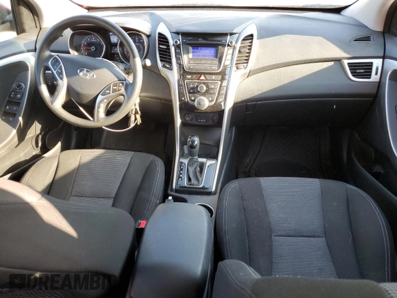 2013 Hyundai Elantra GT with VIN KMHD35LE1DU107615, listed as a Copart auction lot 75410724 with 24,150 mi miles and Salvage Title. Bid and sale history available at carsss.com. Image 8.