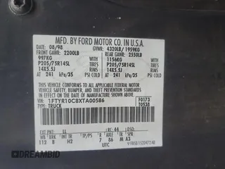1999 Ford Ranger XL with VIN 1FTYR10C8XTA00586, listed as a Copart auction lot 42546635 with 176,902 mi miles and Salvage title. Bid and sale history available at DreamBid. Image 12.