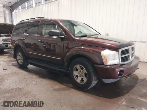 2004 Dodge Durango Limited with VIN 1D4HB58D84F116537, listed as a IAAI auction lot 42260456 with 92,173 mi miles and . Bid and sale history available at DreamBid. Image 1.