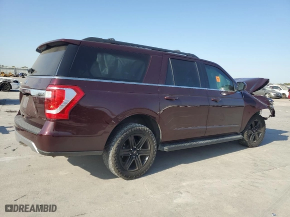 2021 Ford Expedition Max XLT with VIN 1FMJK1HT3MEA44100, listed as a Copart auction lot 78116324 with NaN miles and Salvage Title. Bid and sale history available at carsss.com. Image 3.