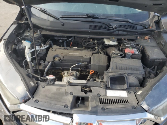 2017 Honda CR-V LX with VIN 2HKRW6H38HH202901, listed as a Copart auction lot 43348895 with 132,333 mi miles and Salvage Title. Bid and sale history available at DreamBid. Image 12.