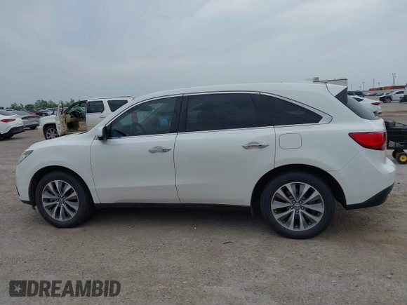 2014 Acura MDX Technology z VIN 5FRYD4H61EB016075, wystawiony jako IAAI lot #42073385 z przebiegiem 159 490 mil mil oraz . Historia ofert i sprzedaży dostępna na DreamBid. Obrazek 14.