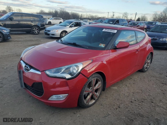 2016 Hyundai Veloster with VIN KMHTC6AD7GU282631, listed as a Copart auction lot 88403855 with NaN miles and Clean Title. Bid and sale history available at carsss.com. Image 1.
