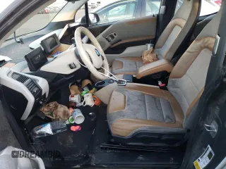 2016 BMW i3 z VIN WBY1Z4C59GV506222, wystawiony jako Copart lot #79509464 z przebiegiem 84 453 mil mil oraz Szkoda całkowita • Salvage title. Historia ofert i sprzedaży dostępna na DreamBid. Obrazek 7.