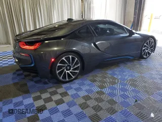 2014 BMW i8 z VIN WBY2Z2C51EVX64725, wystawiony jako Copart lot #75300584 z przebiegiem 44 466 mil mil oraz Nie do naprawy • Non repairable. Historia ofert i sprzedaży dostępna na DreamBid. Obrazek 3.