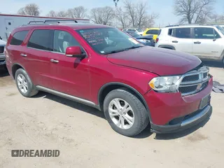 2013 Dodge Durango Crew z VIN 1C4RDJDG0DC686585, wystawiony jako IAAI lot #41945765 z przebiegiem 205 321 mil mil oraz . Historia ofert i sprzedaży dostępna na DreamBid. Obrazek 1.