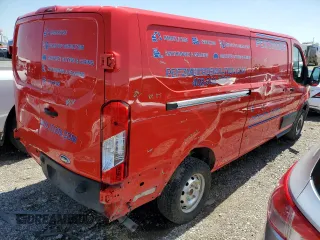 2023 Ford Transit Cargo with VIN 1FTBR1Y8XPKA49705, listed as a Copart auction lot 50873805 with 31,134 mi miles and Salvage Title. Bid and sale history available at carsss.com. Image 3.