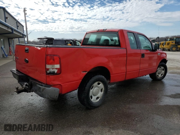 2006 Ford F-150 STX with VIN 1FTRX12W66FA54015, listed as a Copart auction lot 44748215 with 228,711 mi miles and Salvage Title. Bid and sale history available at carsss.com. Image 3.