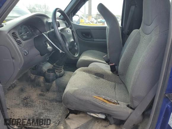2002 Ford Ranger XL with VIN 1FTYR10U02PB37452, listed as a Copart auction lot 52814135 with 227,375 mi miles and Salvage Title. Bid and sale history available at carsss.com. Image 7.