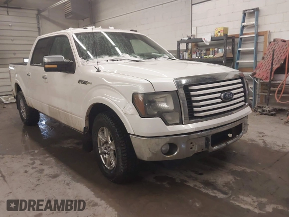 2011 Ford F-150 Lariat with VIN 1FTFW1E64BFA64148, listed as a IAAI auction lot 41508631 with 134,890 mi miles. Bid and sale history available at carsss.com. Image 1.
