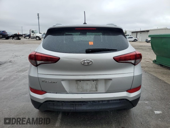 2017 Hyundai Tucson SE with VIN KM8J33A41HU436807, listed as a Copart auction lot 42100185 with 160,021 mi miles and Salvage Title. Bid and sale history available at DreamBid. Image 6.