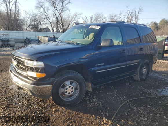 2003 Chevrolet Tahoe LS with VIN 1GNEK13V33J155855, listed as a Copart auction lot 82571374 with 286,646 mi miles and Non Repairable. Bid and sale history available at carsss.com. Image 1.