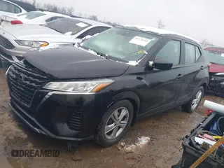 2021 Nissan Kicks S with VIN 3N1CP5BV5ML538302, listed as a IAAI auction lot 41574344 with 38,253 mi miles. Bid and sale history available at carsss.com. Image 18.