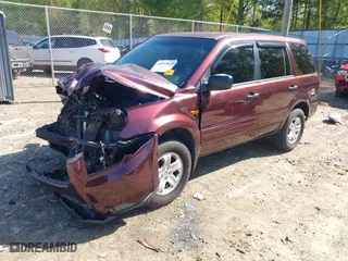 2007 Honda Pilot LX with VIN 5FNYF18177B017698, listed as a IAAI auction lot 41995853 with 192,923 mi miles. Bid and sale history available at carsss.com. Image 18.