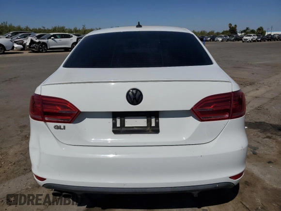 2014 Volkswagen Jetta GLI Edition 30 with VIN 3VW4S7AJXEM336252, listed as a Copart auction lot 72886814 with 121,728 mi miles and Salvage title. Bid and sale history available at DreamBid. Image 6.