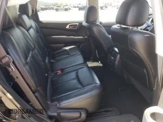 2017 Nissan Pathfinder Platinum with VIN 5N1DR2MM7HC653947, listed as a Copart auction lot 57311315 with 161,209 mi miles and Salvage title. Bid and sale history available at DreamBid. Image 11.