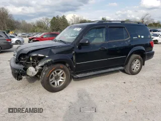 2003 Toyota Sequoia Limited with VIN 5TDBT48A03S168212, listed as a Copart auction lot 51605175 with 373,143 mi miles and Clean Title. Bid and sale history available at DreamBid. Image 1.
