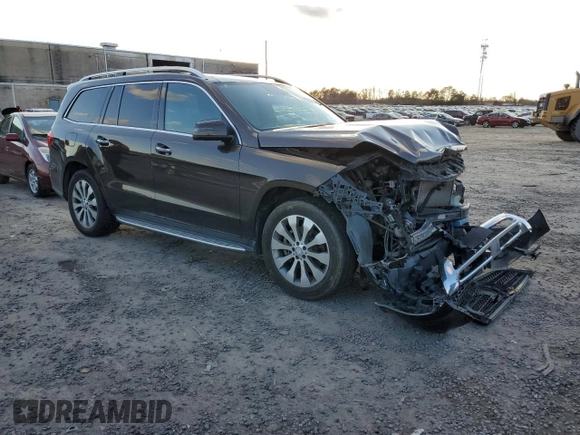 2017 Mercedes-Benz GLS 450 with VIN 4JGDF6EE1HA881266, listed as a Copart auction lot 42690564 with 104,961 mi miles and . Bid and sale history available at DreamBid. Image 4.
