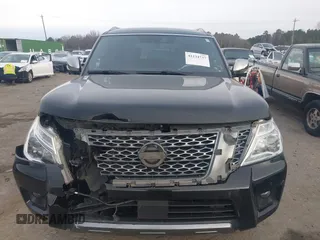 2019 Nissan Armada Platinum z VIN JN8AY2NF0K9351290, wystawiony jako IAAI lot #41234737 z przebiegiem 118 737 mil mil oraz . Historia ofert i sprzedaży dostępna na DreamBid. Obrazek 12.