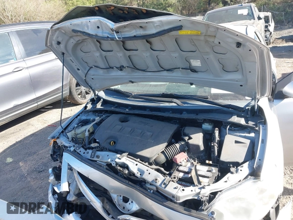 2011 Toyota Corolla L with VIN 2T1BU4EE1BC727312, listed as a IAAI auction lot 41687051 with 154,359 mi miles. Bid and sale history available at carsss.com. Image 10.
