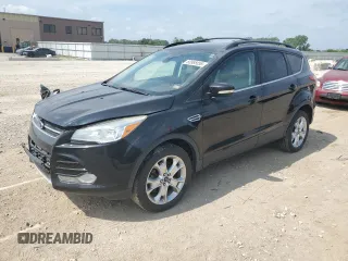 2013 Ford Escape SEL с VIN 1FMCU9HXXDUD65870, выставлен на аукционе Copart как лот 60985855 с пробегом 139 440 миль миль и Списание • Salvage title. История ставок и продаж доступна на DreamBid. Изображение 1.