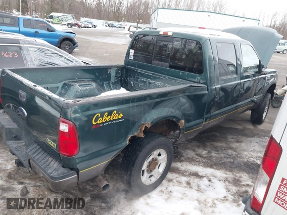 2010 Ford Super Duty F-250 SRW XL with VIN 1FTSW2B50AEA06431, listed as a IAAI auction lot 41406607 with 229,665 mi miles. Bid and sale history available at carsss.com. Image 4.