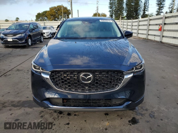 2024 Mazda CX-5 2.5 S Carbon Edition with VIN JM3KFBCL0R0458750, listed as a Copart auction lot 45976215 with 5,194 mi miles and Salvage Title. Bid and sale history available at carsss.com. Image 5.