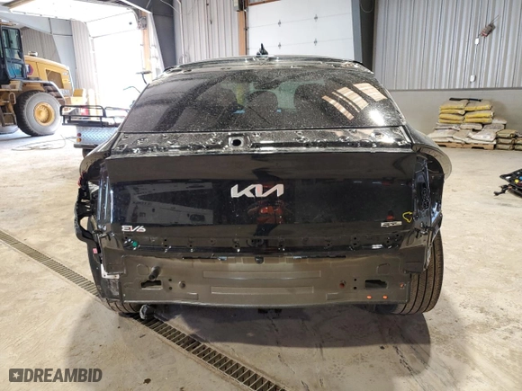 2024 Kia EV6 GT-Line with VIN KNDC4DLC7R5179992, listed as a Copart auction lot 46527045 with 3,759 mi miles and Salvage Title. Bid and sale history available at carsss.com. Image 6.