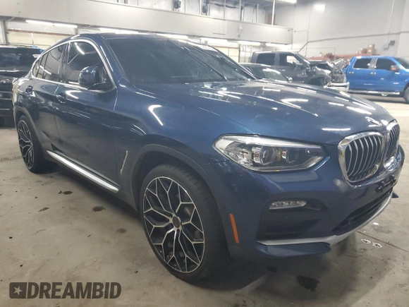 2019 BMW X4 xDrive30i with VIN 5UXUJ3C53KLG53089, listed as a Copart auction lot 88890795 with 63,913 mi miles and Salvage Title. Bid and sale history available at carsss.com. Image 4.