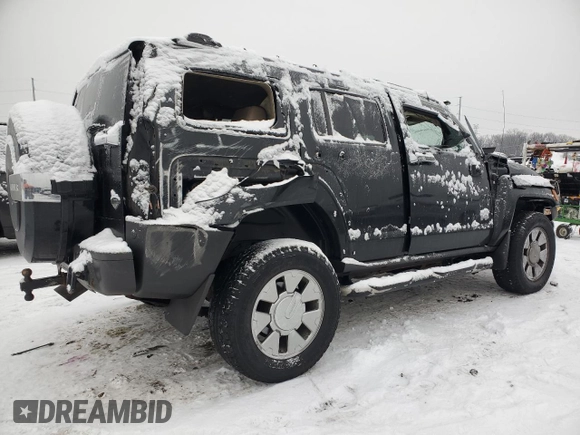 2008 Hummer H3 SUV Alpha with VIN 5GTEN13L188151826, listed as a Copart auction lot 88444075 with 231,473 mi miles and Salvage Title. Bid and sale history available at carsss.com. Image 3.