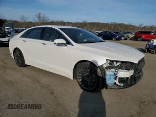 2017 Lincoln MKZ Hybrid Reserve with VIN 3LN6L5MU3HR647611, listed as a Copart auction lot 46527125 with Not provided miles and Salvage title. Bid and sale history available at DreamBid. Image 4.