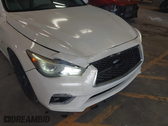 2015 Infiniti Q50 with VIN JN1BV7AP0FM347685, listed as a IAAI auction lot 42690285 with 126,957 mi miles and . Bid and sale history available at DreamBid. Image 6.