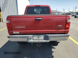 2004 Ford Ranger XL Fleet with VIN 1FTYR15E44PB53741, listed as a Copart auction lot 61020395 with 120,646 mi miles and Salvage title. Bid and sale history available at DreamBid. Image 6.