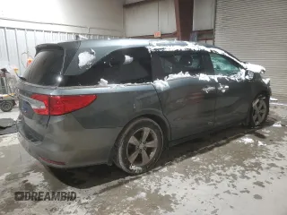 2018 Honda Odyssey EX-L with VIN 5FNRL6H78JB078953, listed as a Copart auction lot 83661974 with Not Provided miles and Non Repairable. Bid and sale history available at carsss.com. Image 3.