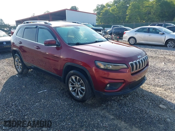 2019 Jeep Cherokee Latitude Plus z VIN 1C4PJMLX0KD101546, wystawiony jako IAAI lot #42388731 z przebiegiem 86 920 mil mil oraz . Historia ofert i sprzedaży dostępna na DreamBid. Obrazek 1.