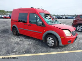 2010 Ford Transit Connect Wagon XLT with VIN NM0KS9BN6AT014062, listed as a IAAI auction lot 38367809 with 1 mi miles. Bid and sale history available at carsss.com. Image 1.