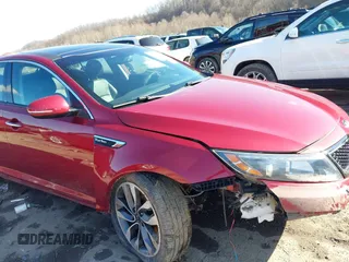 2015 Kia Optima SX Turbo with VIN 5XXGR4A68FG482416, listed as a IAAI auction lot 41547023 with 81,067 mi miles. Bid and sale history available at carsss.com. Image 6.