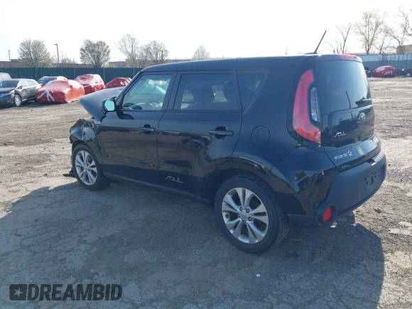 2015 Kia Soul + with VIN KNDJP3A54F7175265, listed as a IAAI auction lot 41938782 with 1 mi miles. Bid and sale history available at carsss.com. Image 3.