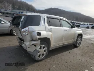 2017 GMC Terrain SLE with VIN 2GKFLSEKXH6178349, listed as a Copart auction lot 45025525 with 104,017 mi miles and Salvage Title. Bid and sale history available at DreamBid. Image 3.