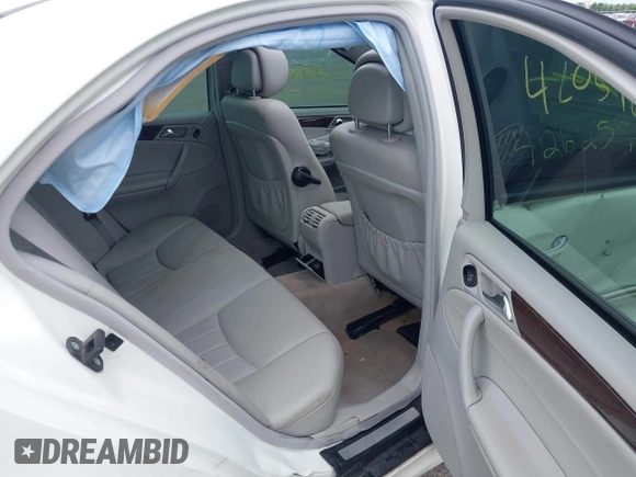 2007 Mercedes-Benz C 280 Luxury with VIN WDBRF54H47A931316, listed as a IAAI auction lot 42625925 with 109,449 mi miles and . Bid and sale history available at DreamBid. Image 8.