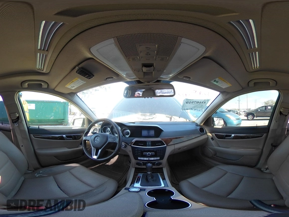 2014 Mercedes-Benz C-Class C 250 Sport with VIN WDDGF4HB3EG250671, listed as a IAAI auction lot 41607910 with 136,556 mi miles. Bid and sale history available at carsss.com. Image 23.
