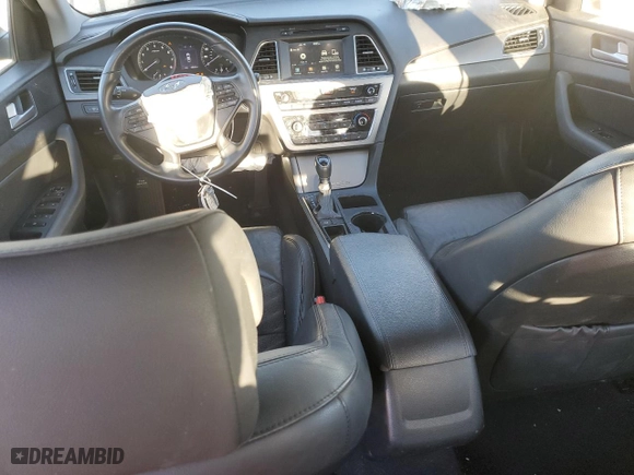 2017 Hyundai Sonata Sport with VIN 5NPE34AF6HH487114, listed as a Copart auction lot 88539425 with 82,580 mi miles and Salvage Title. Bid and sale history available at carsss.com. Image 8.