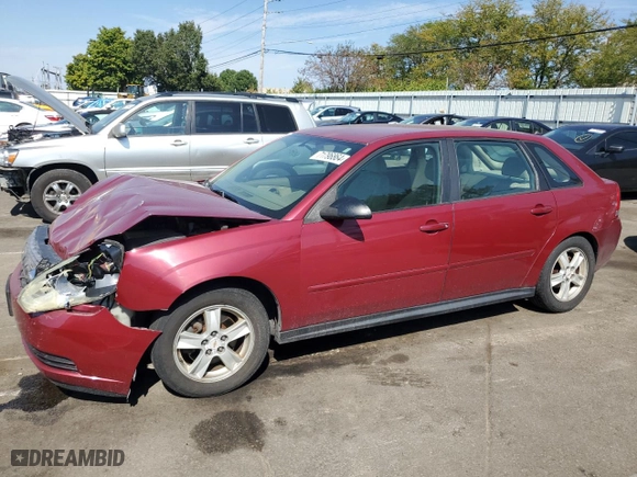 2004 Chevrolet Malibu Maxx LS with VIN 1G1ZT64804F190220, listed as a Copart auction lot 71796864 with 206,963 mi miles and Salvage Title. Bid and sale history available at carsss.com. Image 1.