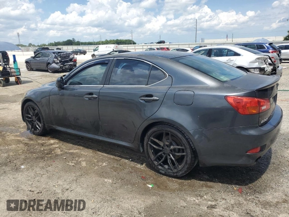 2006 Lexus IS 250 z VIN JTHBK262862016692, wystawiony jako Copart lot #57994885 z przebiegiem 181 055 mil mil oraz Szkoda całkowita • Salvage title. Historia ofert i sprzedaży dostępna na DreamBid. Obrazek 2.