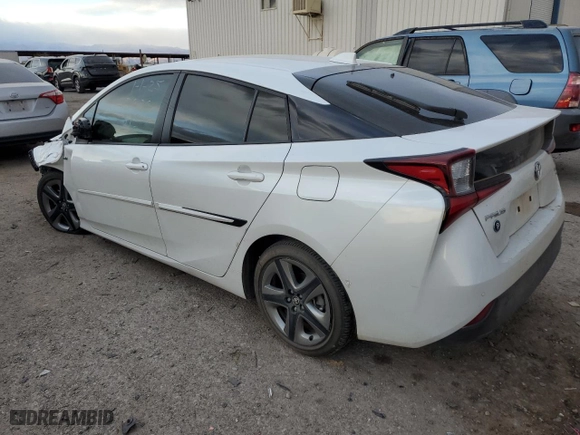 2022 Toyota Prius L Eco with VIN JTDKAMFU4N3176157, listed as a Copart auction lot 41668415 with 31,371 mi miles and Salvage Title. Bid and sale history available at carsss.com. Image 2.