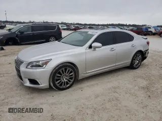 2015 Lexus LS with VIN JTHBL5EF2F5137185, listed as a Copart auction lot 81798504 with 78,321 mi miles and Salvage Title. Bid and sale history available at carsss.com. Image 1.