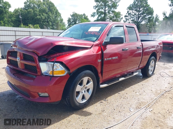 2012 Ram 1500 Express with VIN 1C6RD6FT7CS237486, listed as a IAAI auction lot 42518403 with 114,276 mi miles and . Bid and sale history available at DreamBid. Image 17.